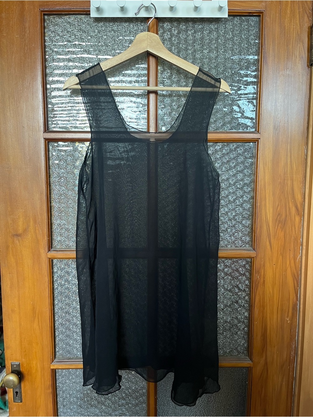 Black Sheer Dress